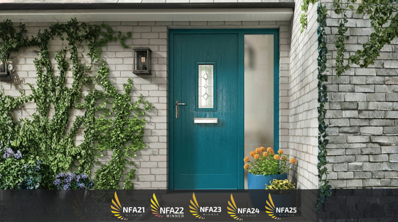 Stylish modern front door options